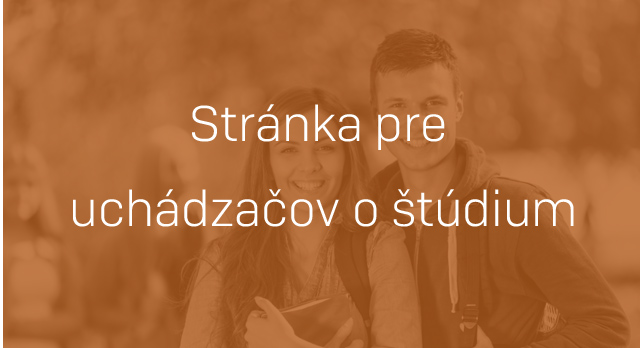 Stránka pre uchádzačov o štúdium na SjF TUKE